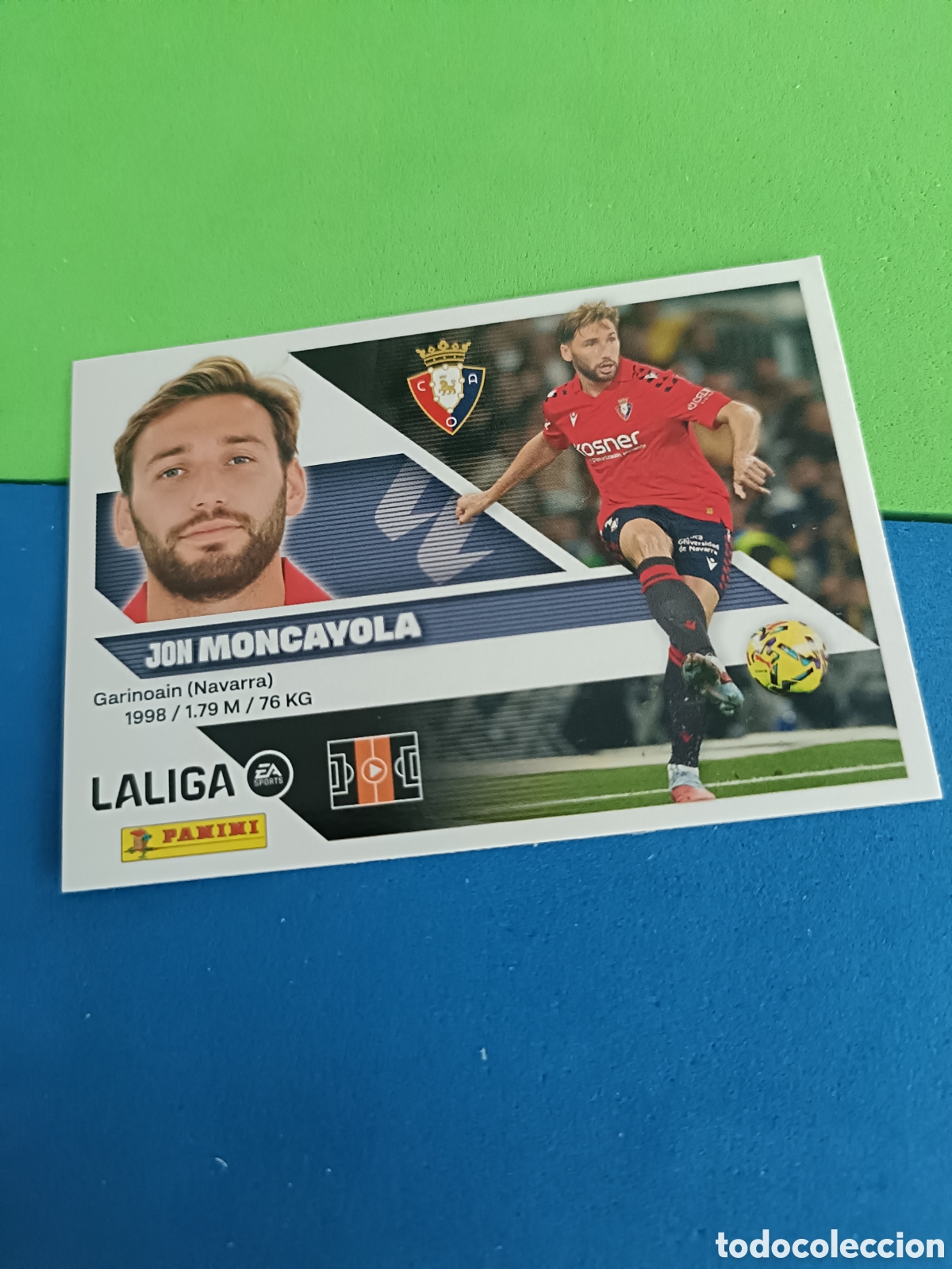 Figurine di Calcio: Panini cromos stickers Liga este 2026 2027 26 27 - Osasuna 12 Moncayola