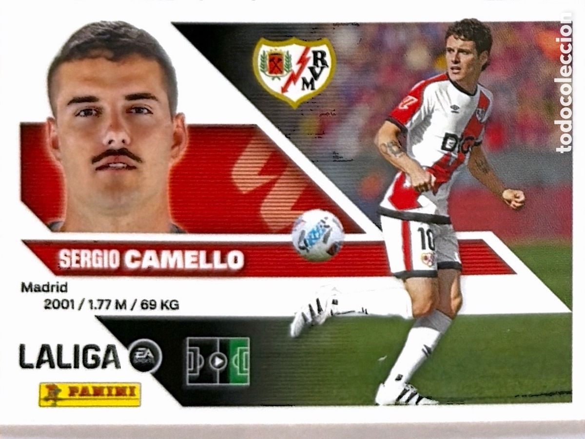 Figurine di Calcio: 19.- Camello (RAYO VALLECANO) - COLECCIONES ESTE 2026/27 (PANINI)