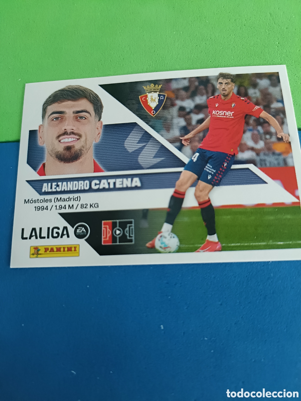 Figurine di Calcio: Panini cromos stickers Liga este 2026 2027 26 27 - Osasuna 8 Catena
