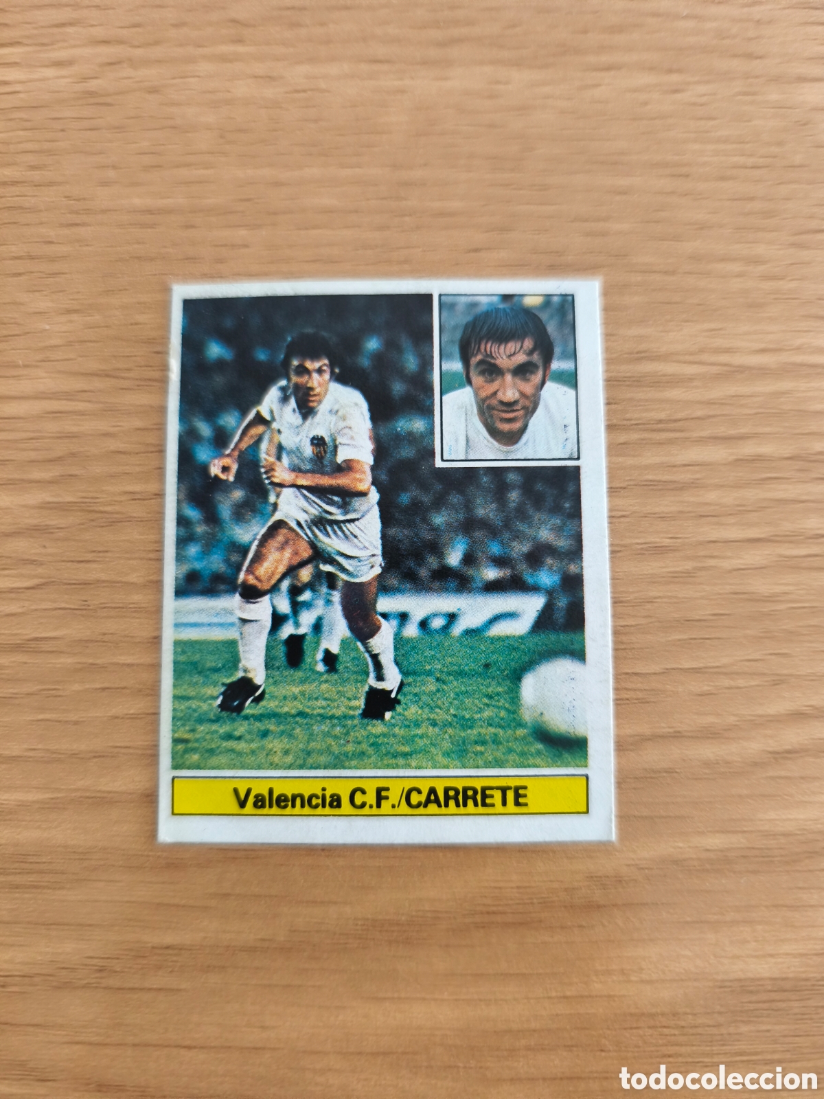 Figurine di Calcio: Este Liga 81/82 Carrete Valencia ERROR