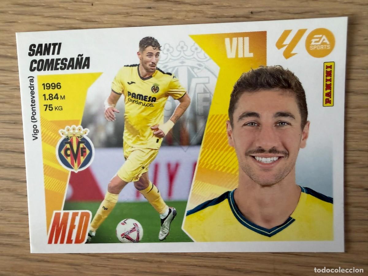 Figurine di Calcio: 11 SANTI COMESA&Ntilde;A VILLARREAL 25 26 2025 2026 LIGA EA SPORTS COLECCIONES ESTE SIN PEGAR STICKER