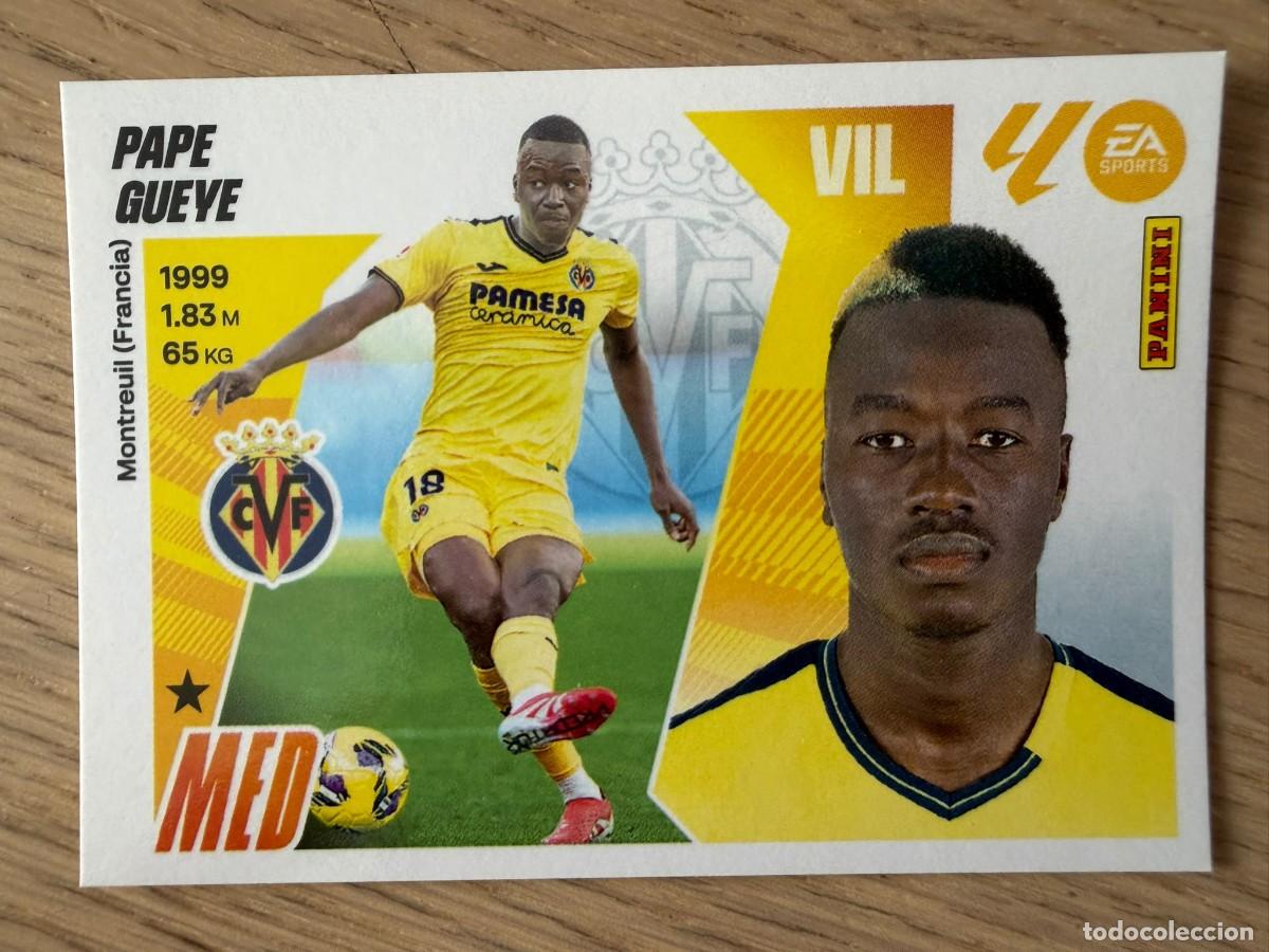 Figurine di Calcio: 12 PAPE GUEYE VILLARREAL 25 26 2025 2026 LIGA EA SPORTS COLECCIONES ESTE SIN PEGAR STICKER