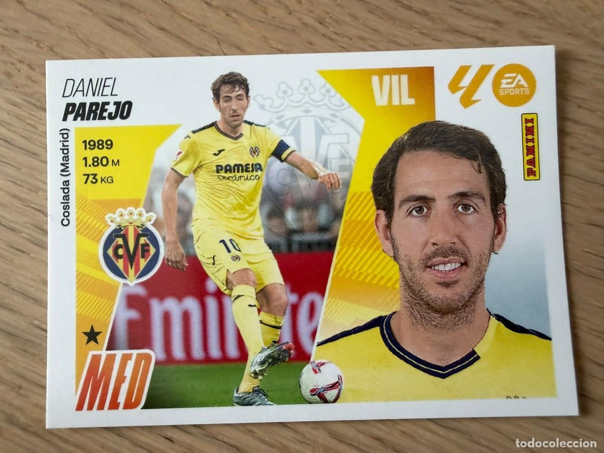 Cromos de f&uacute;tbol: 13 PAREJO VILLARREAL 25 26 2025 2026 LIGA EA SPORTS COLECCIONES ESTE SIN PEGAR STICKER