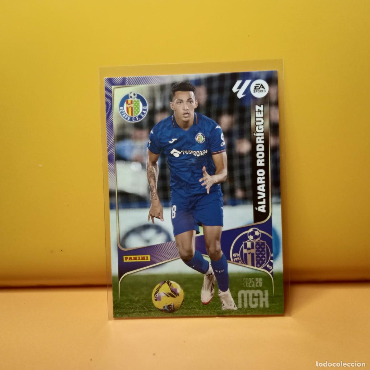 Cromos de f&uacute;tbol: MEGACRACKS 2025 2026 25 26 GETAFE C.F &Aacute;LVARO RODR&Iacute;GUEZ 179