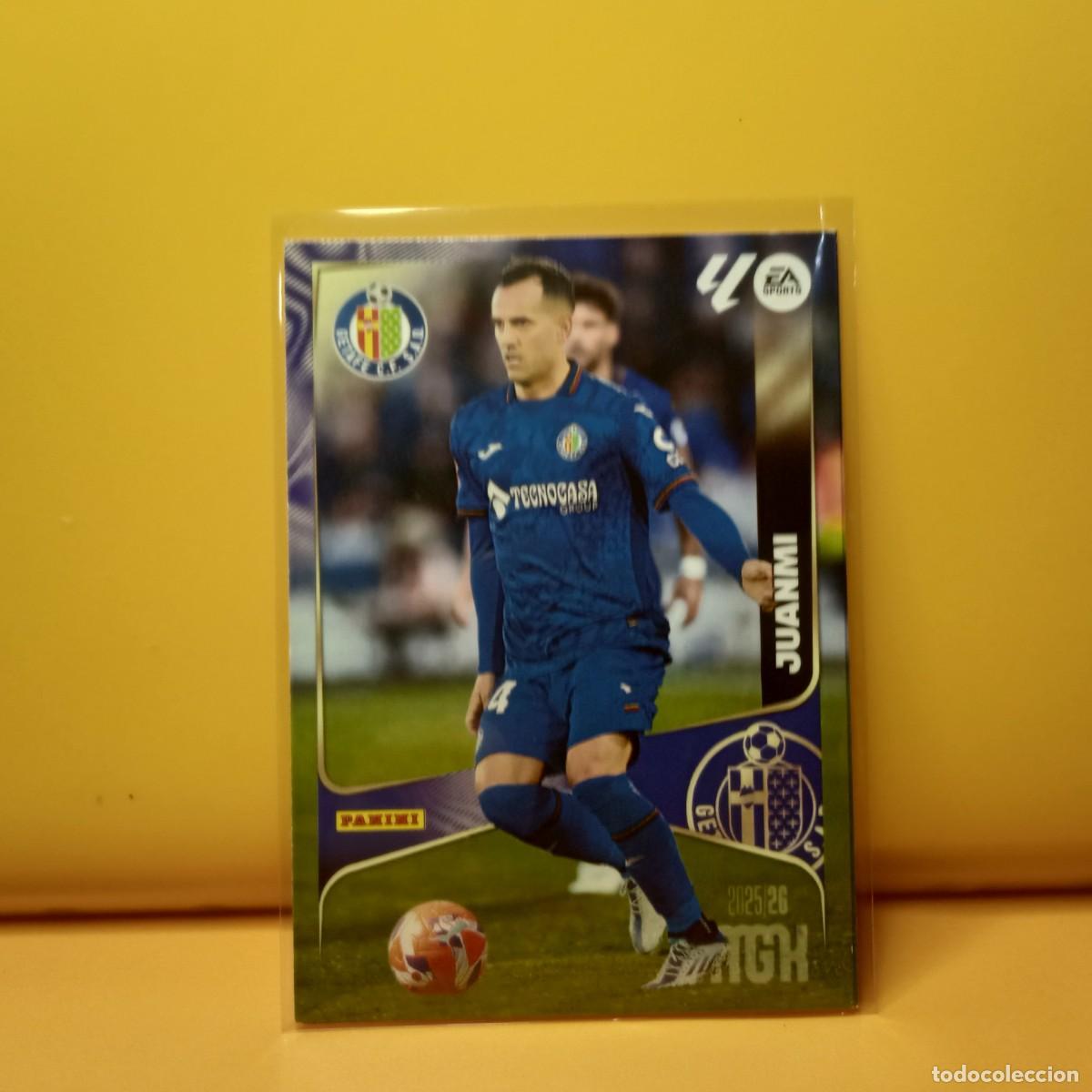 Cromos de f&uacute;tbol: MEGACRACKS 2025 2026 25 26 GETAFE C.F JUANMI 180