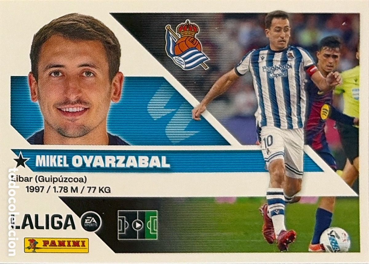 Cromos de f&uacute;tbol: 20.- Oyarzabal (R. SOCIEDAD) - COLECCIONES ESTE 2026/27 (PANINI)
