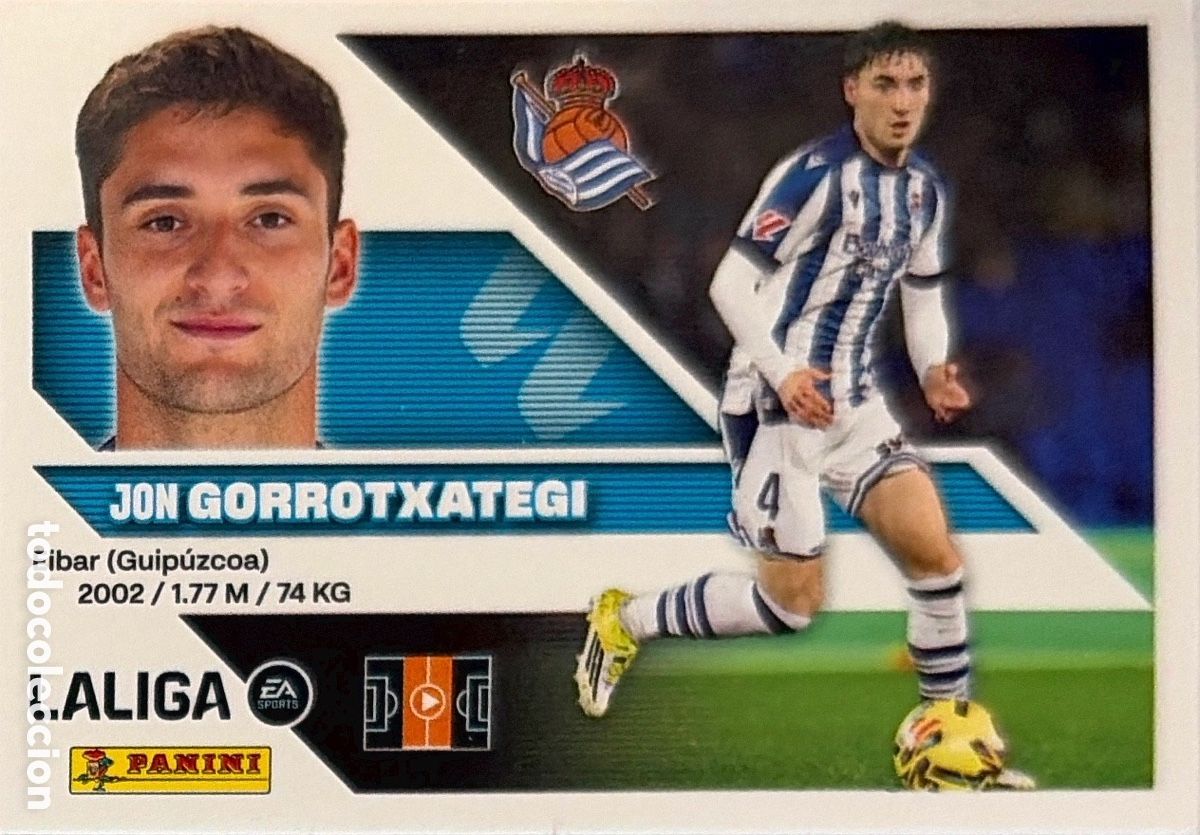 Cromos de f&uacute;tbol: 10.- Gorrotxategi (R. SOCIEDAD) - COLECCIONES ESTE 2026/27 (PANINI)