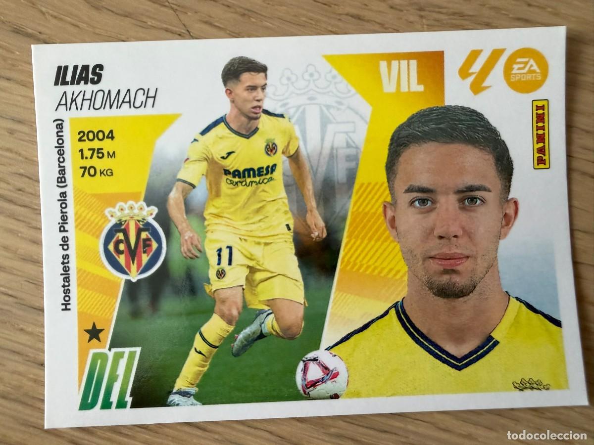 Cromos de Futebol: 16 ILIAS VILLARREAL 25 26 2025 2026 LIGA EA SPORTS COLECCIONES ESTE SIN PEGAR STICKER