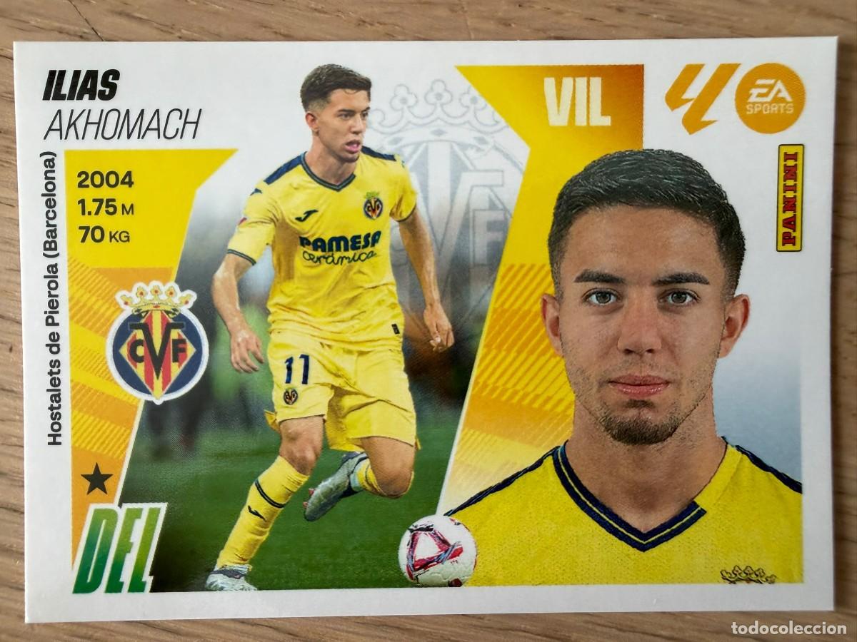 Cromos de Futebol: 16 ILIAS VILLARREAL 25 26 2025 2026 LIGA EA SPORTS COLECCIONES ESTE SIN PEGAR STICKER