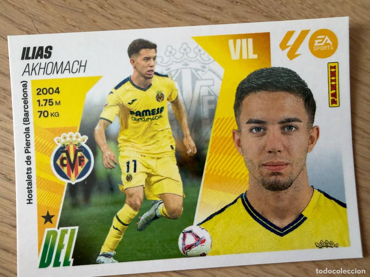 Cromos de Futebol: 16 ILIAS VILLARREAL 25 26 2025 2026 LIGA EA SPORTS COLECCIONES ESTE SIN PEGAR STICKER