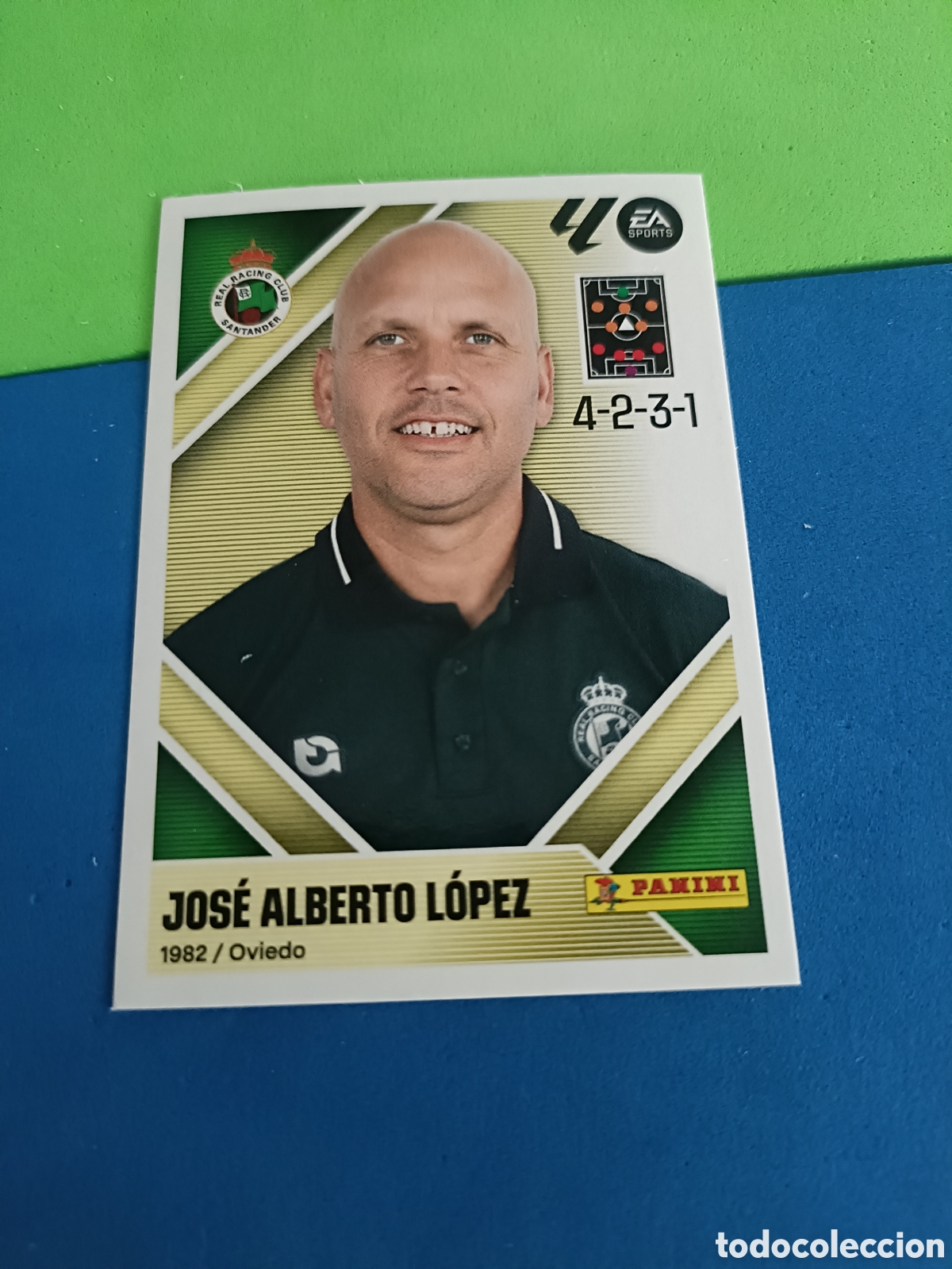 Cromos de Futebol: Panini cromos stickers Liga este 2026 2027 26 27 - Racing Santander 2 Jos&eacute; Alberto L&oacute;pez