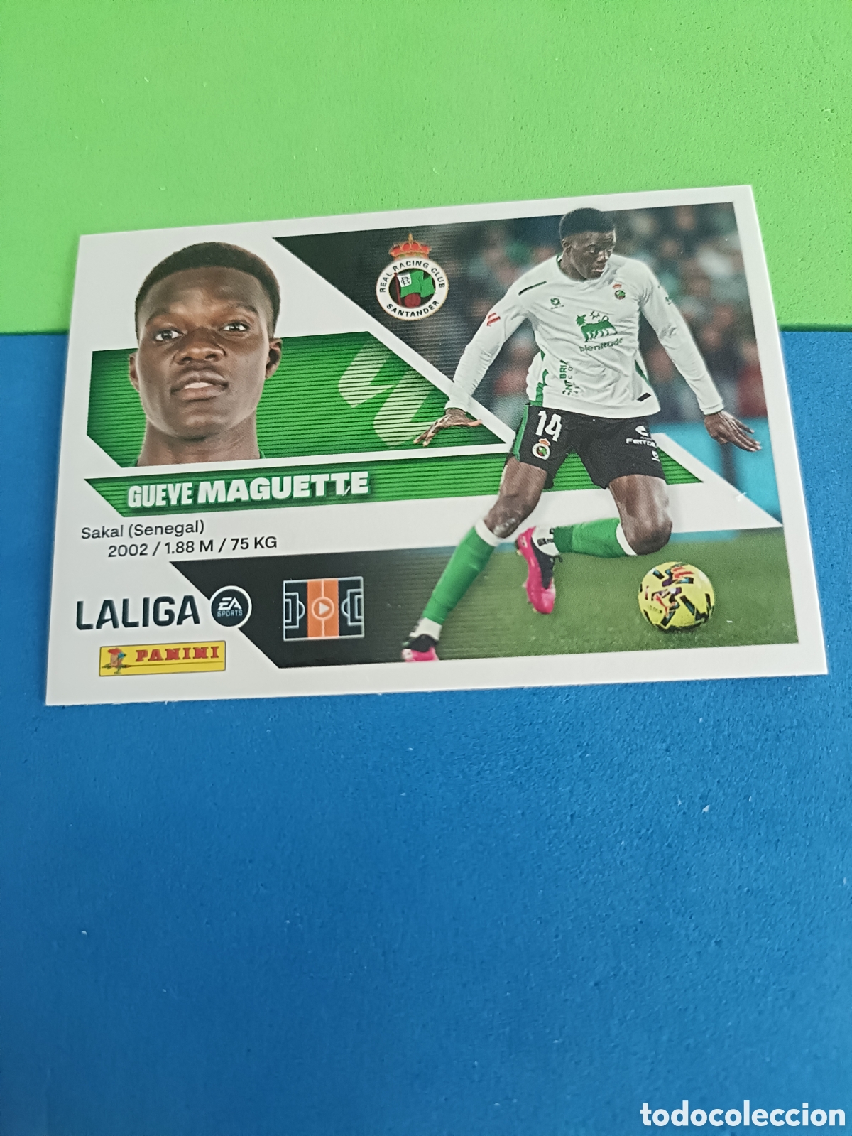 Cromos de f&uacute;tbol: Panini cromos stickers Liga este 2026 2027 26 27 - Racing Santander 11 Maguette