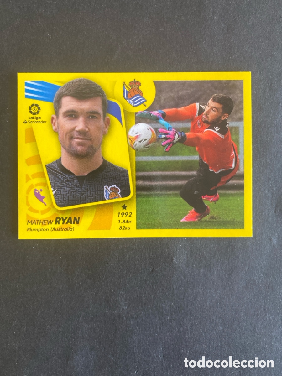Cromos de f&uacute;tbol: Cromo liga 21/22 R Sociedad N* 6