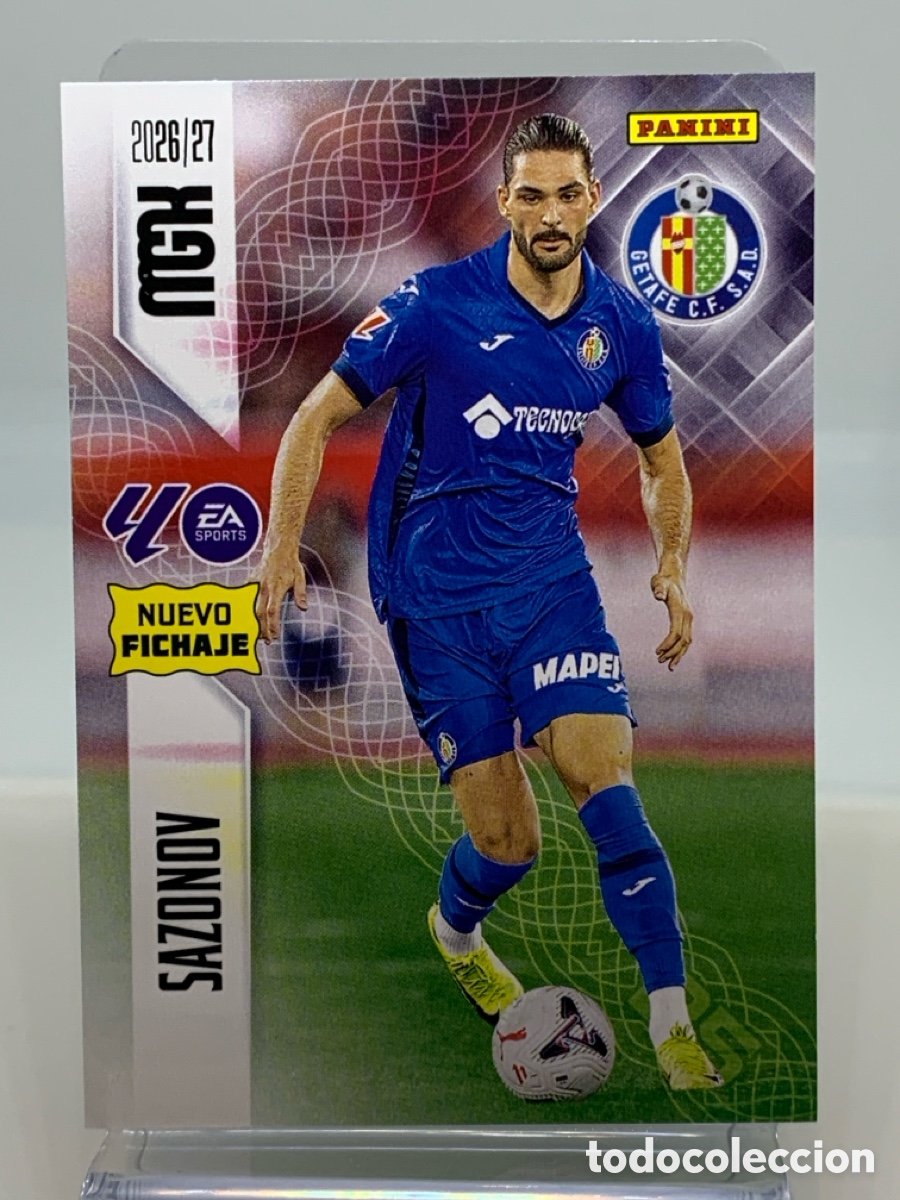 Cartes &agrave; collectionner de Football: 457-. Sazonov - Getafe CF 2 &ordf; SEGUNDA EDICI&Oacute;N - MEGACRACKS 2026 2027 - 26 27 MGK