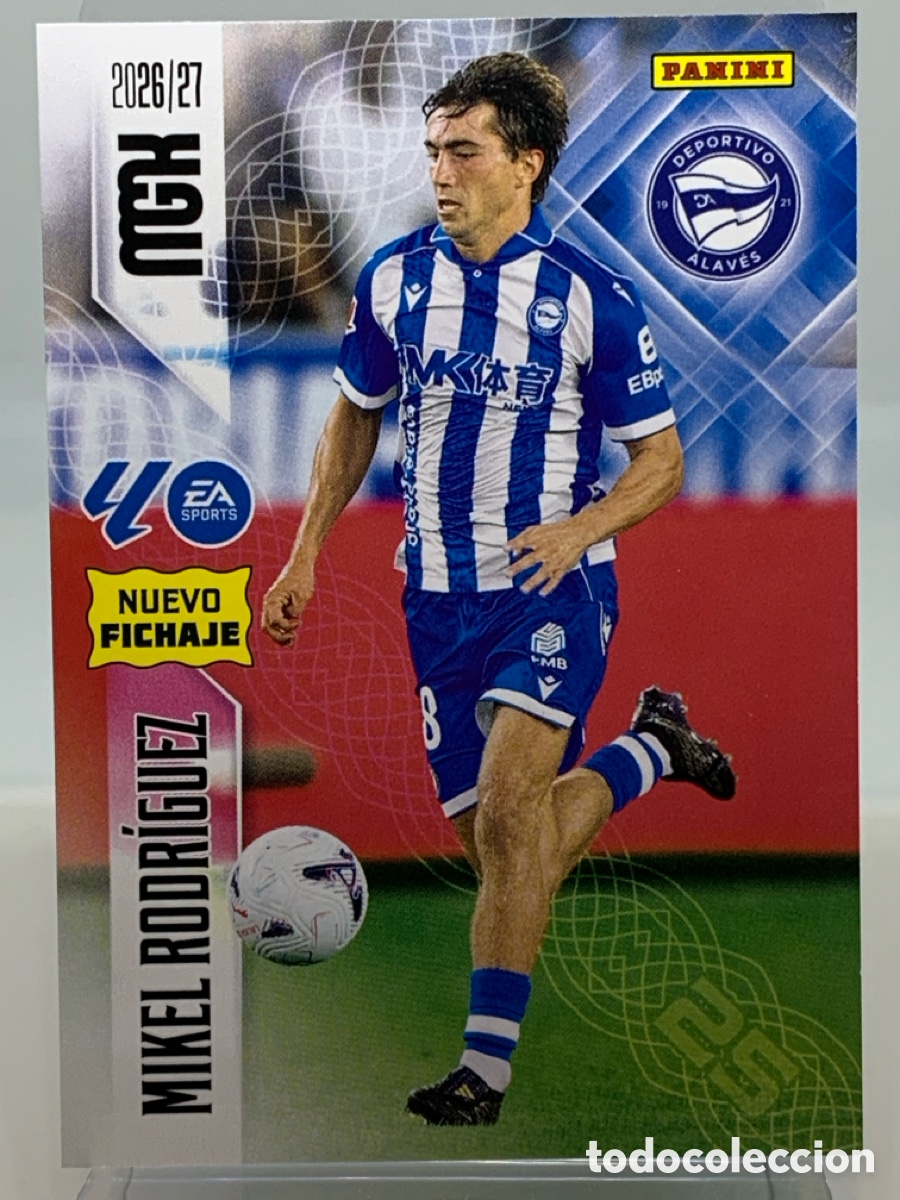 Cartes &agrave; collectionner de Football: 456-. Mikel rodr&iacute;guez - Deportivo Alav&eacute;s 2 &ordf; SEGUNDA EDICI&Oacute;N - MEGACRACKS 2026 2027 - 26 27 MGK