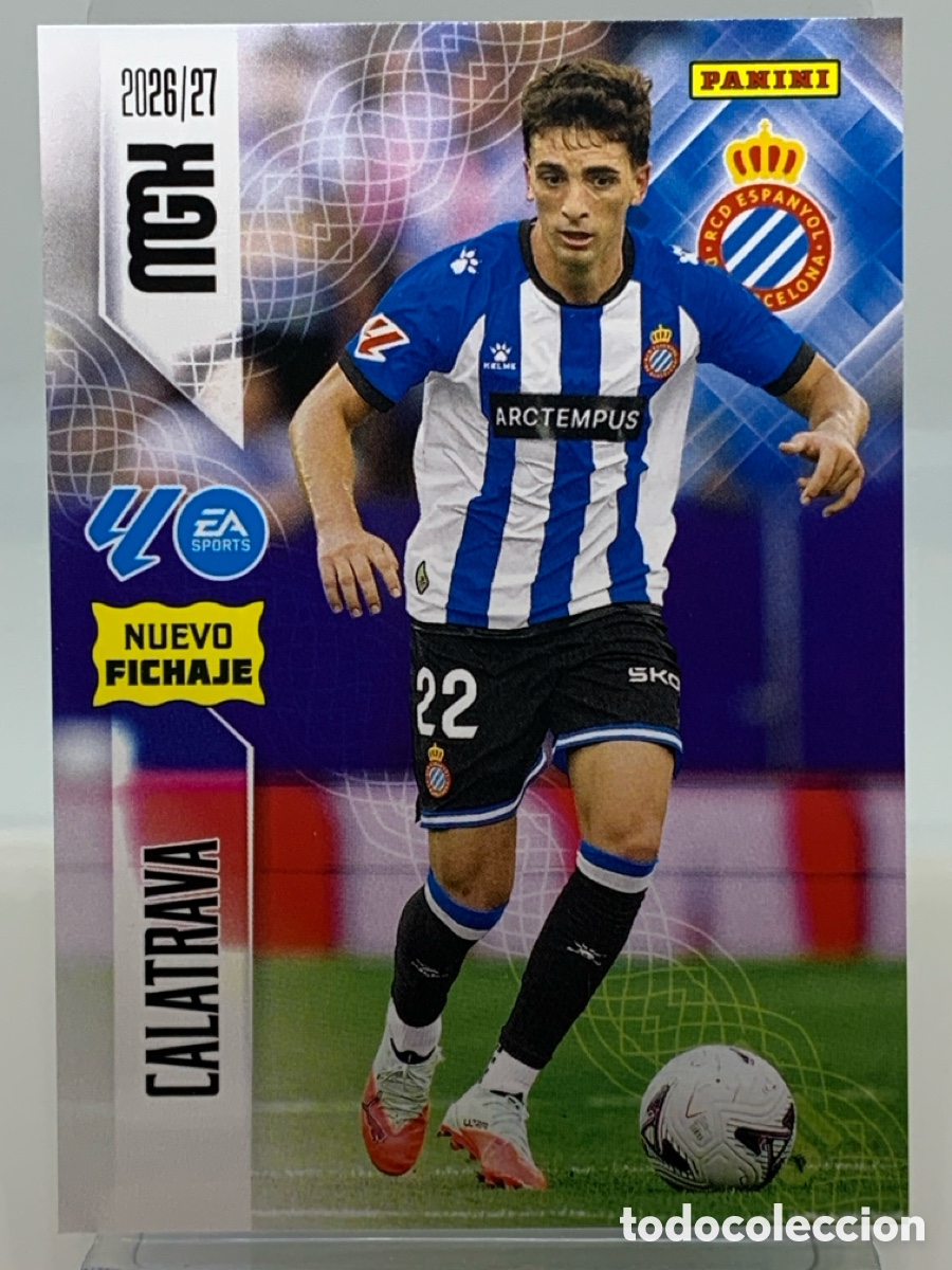 Cromos de f&uacute;tbol: 454-. Calatrava - RCD Espanyol 2 &ordf; SEGUNDA EDICI&Oacute;N - MEGACRACKS 2026 2027 - 26 27 MGK