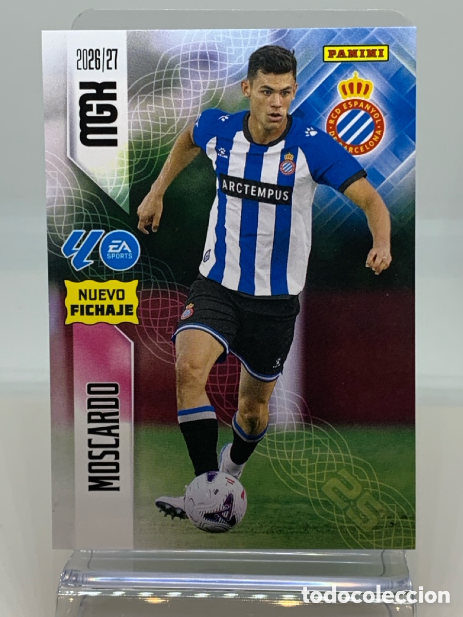 Cromos de f&uacute;tbol: 482-. Moscardo - RCD Espanyol 2 &ordf; SEGUNDA EDICI&Oacute;N - MEGACRACKS 2026 2027 - 26 27 MGK