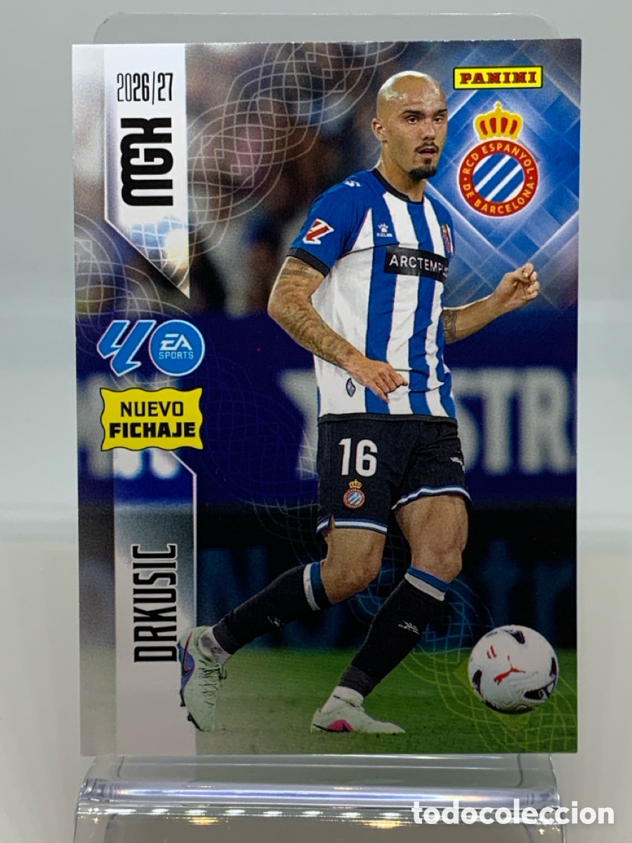 Cromos de f&uacute;tbol: 476-. Drkusic - RCD Espanyol 2 &ordf; SEGUNDA EDICI&Oacute;N - MEGACRACKS 2026 2027 - 26 27 MGK