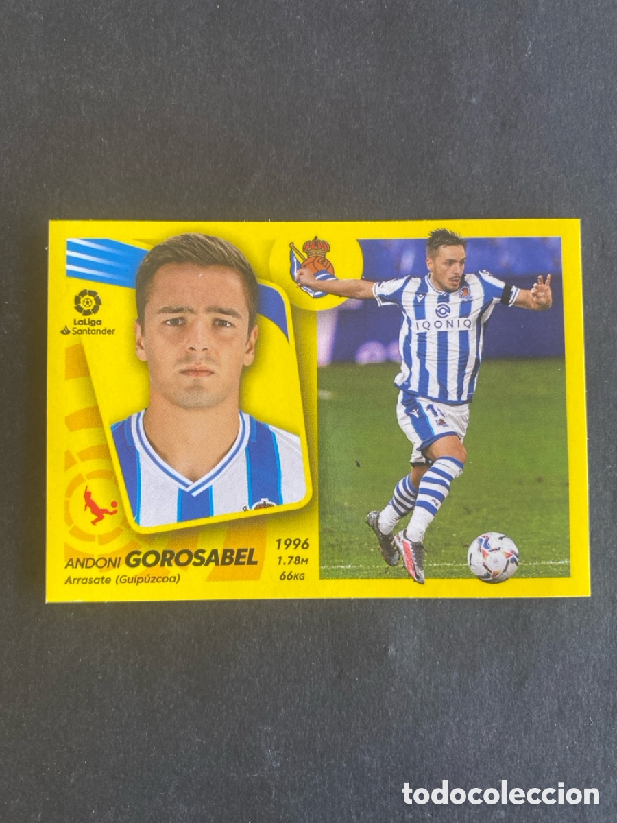 Cromos de f&uacute;tbol: Cromo liga 21/22 R Sociedad N* 7A