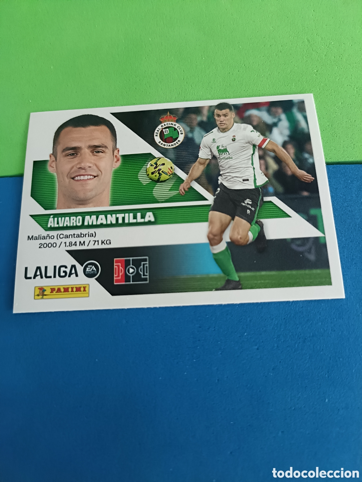 Cartes &agrave; collectionner de Football: Panini cromos stickers Liga este 2026 2027 26 27 - Racing Santander 5 Mantilla