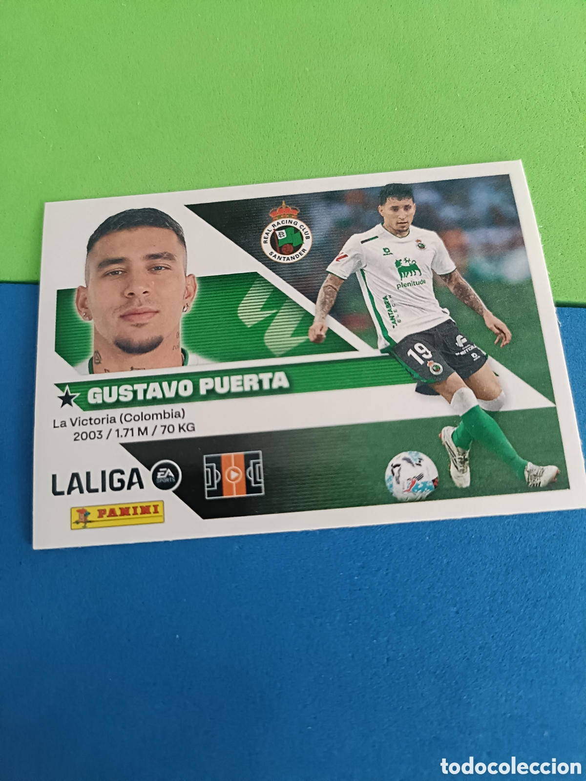 Cartes &agrave; collectionner de Football: Panini cromos stickers Liga este 2026 2027 26 27 - Racing Santander 12 Gustavo Puerta