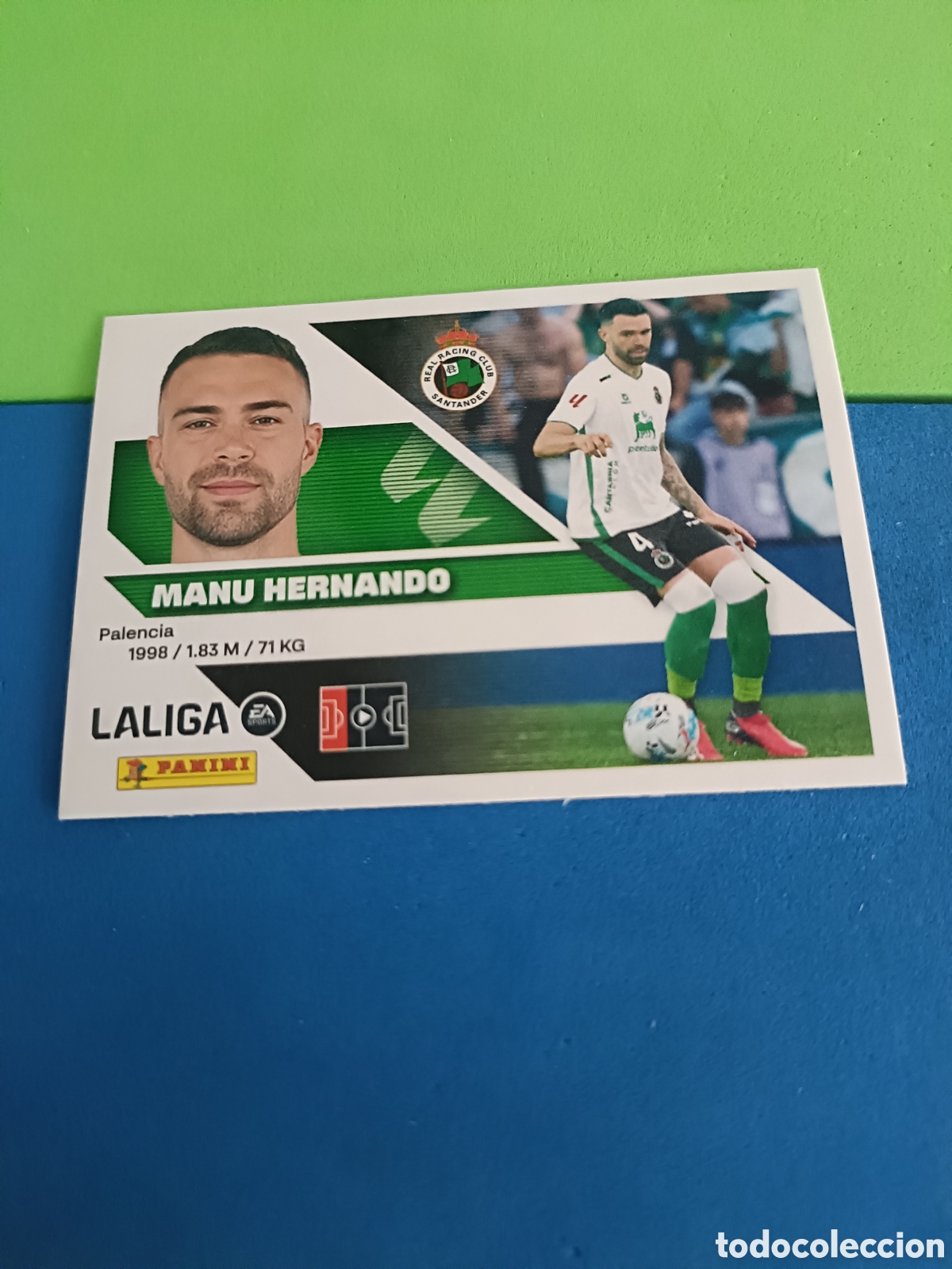 Cromos de f&uacute;tbol: Panini cromos stickers Liga este 2026 2027 26 27 - Racing Santander 9A Manu Hernando
