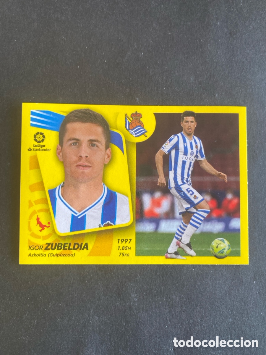 Cromos de f&uacute;tbol: Cromo liga 21/22 R Sociedad N* 10