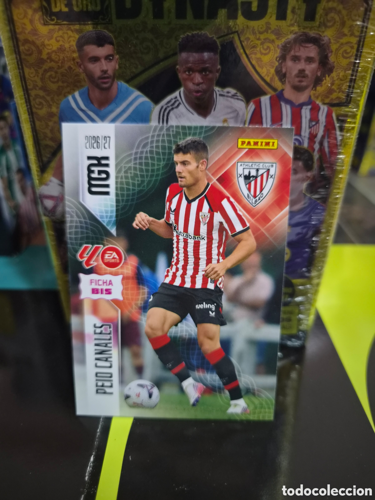 Fu&szlig;ball-Sticker: N&deg;47Bis Athletic de Bilbao Peio Canales Megacracks 26/27