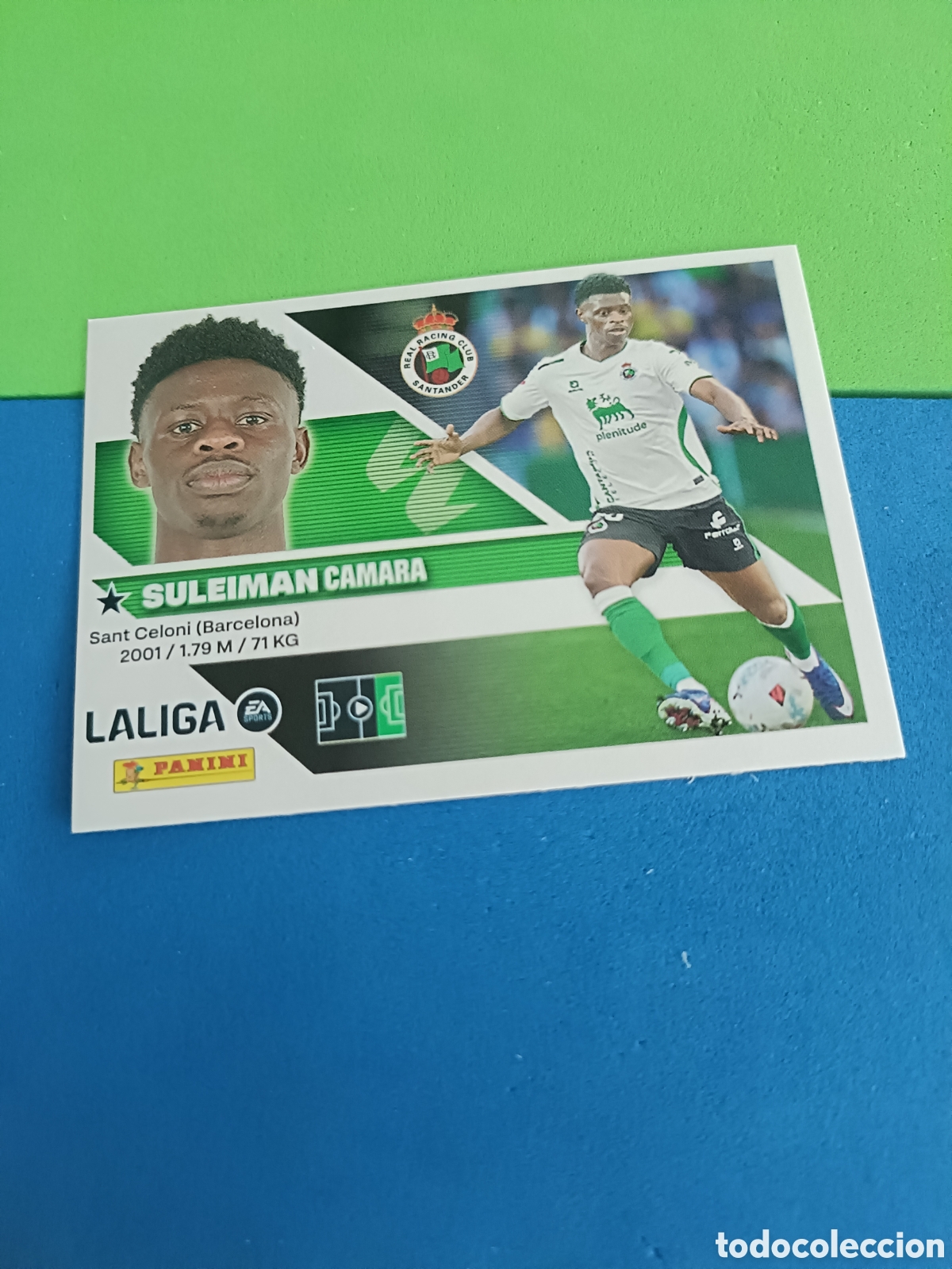 Fu&szlig;ball-Sticker: Panini cromos stickers Liga este 2026 2027 26 27 - Racing Santander 15 Suleiman