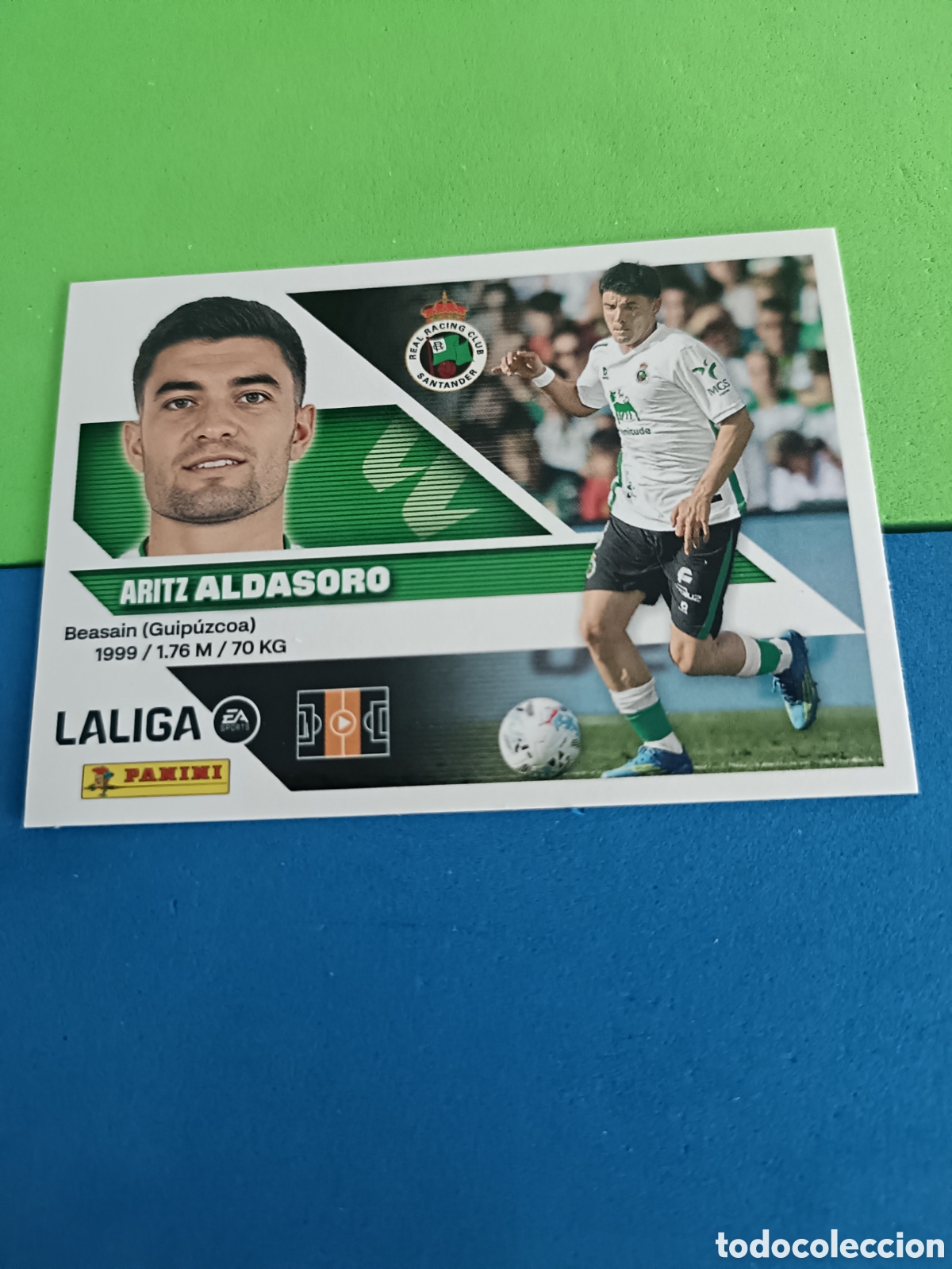 Fu&szlig;ball-Sticker: Panini cromos stickers Liga este 2026 2027 26 27 - Racing Santander 14 Aldasoro