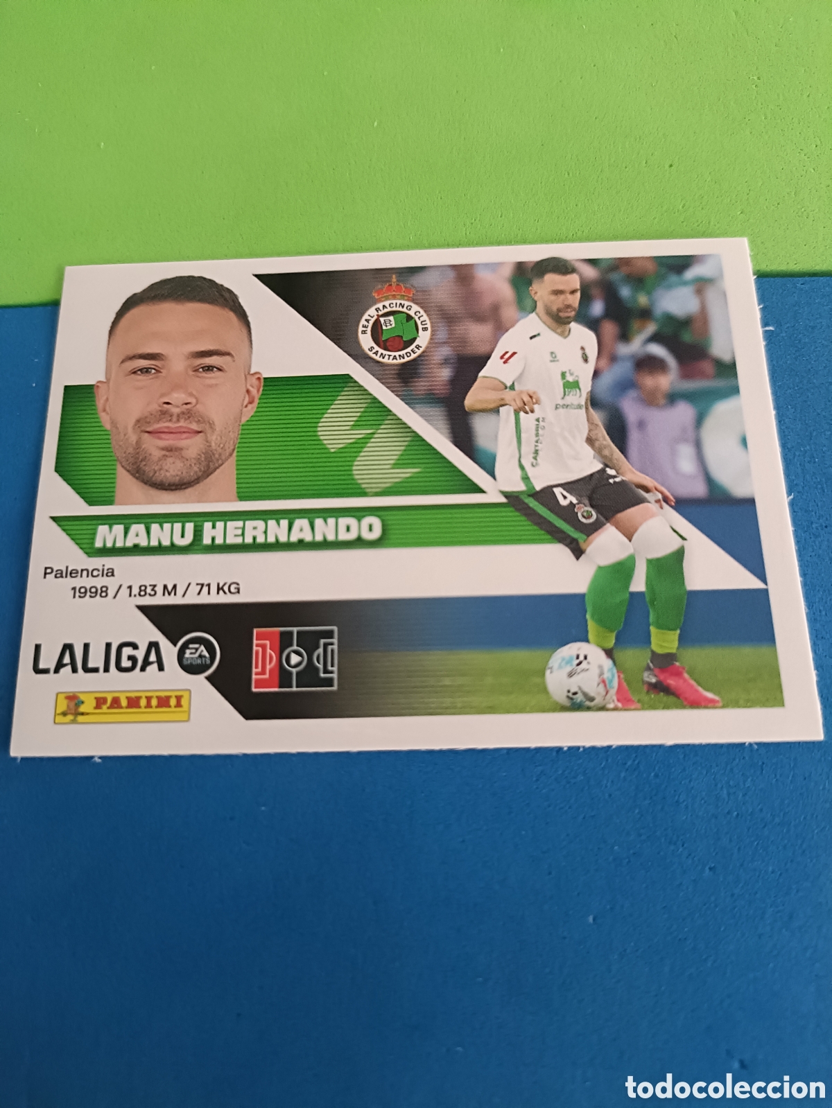 Fu&szlig;ball-Sticker: Panini cromos stickers Liga este 2026 2027 26 27 - Racing Santander 9A Manu Hernando