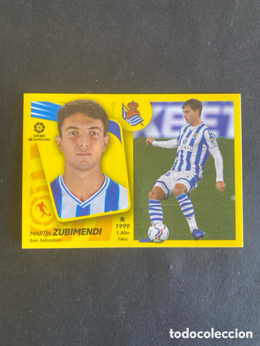 Fu&szlig;ball-Sticker: Cromo liga 21/22 R Sociedad N* 12A