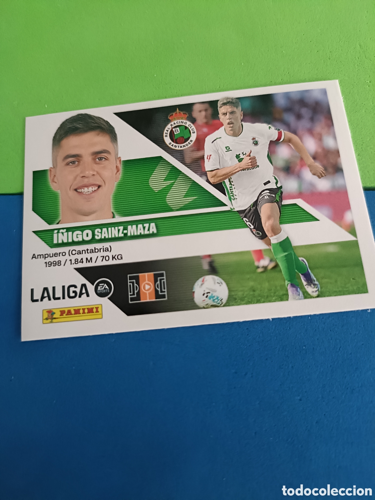 Fu&szlig;ball-Sticker: Panini cromos stickers Liga este 2026 2027 26 27 - Racing Santander 13 I&ntilde;igo