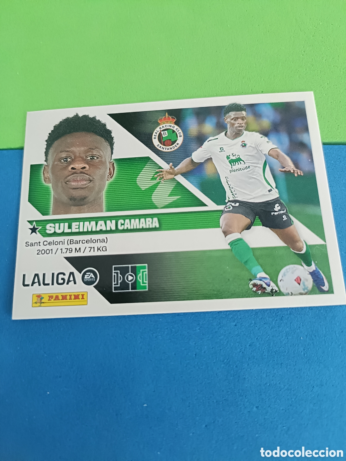 Figurine di Calcio: Panini cromos stickers Liga este 2026 2027 26 27 - Racing Santander 15 Suleiman