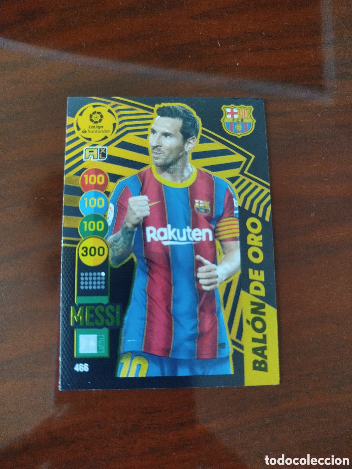 Figurine di Calcio: Adrenalyn 2020/21.F.C.BARCELONA.MESSI (BAL&Oacute;N DE ORO).