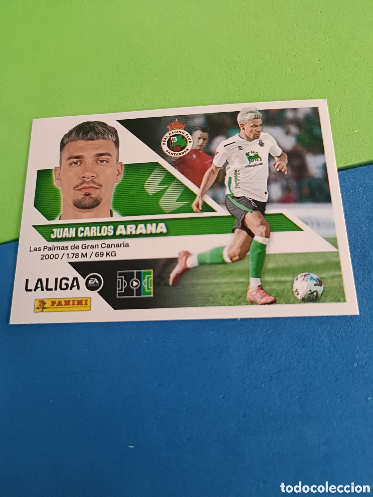 Figurine di Calcio: Panini cromos stickers Liga este 2026 2027 26 27 - Racing Santander 19 Arana