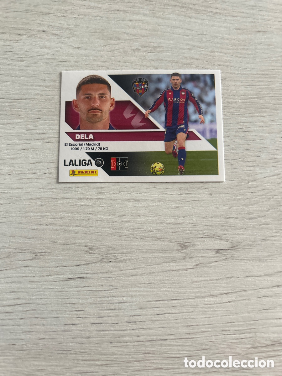 Figurine di Calcio: Dela 7 Levante Liga Este 2026/27 26-27 Panini