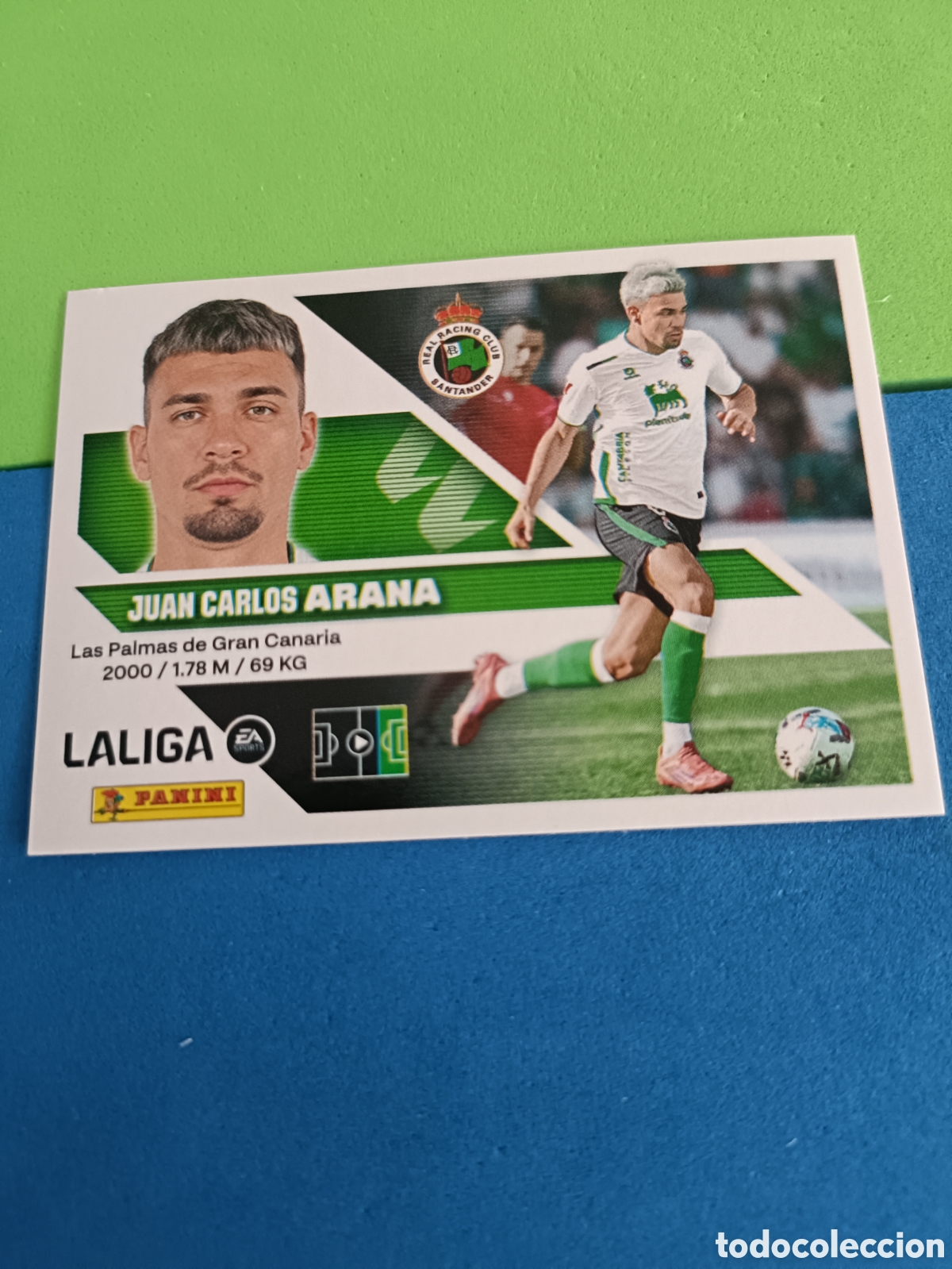 Figurine di Calcio: Panini cromos stickers Liga este 2026 2027 26 27 - Racing Santander 19 Arana