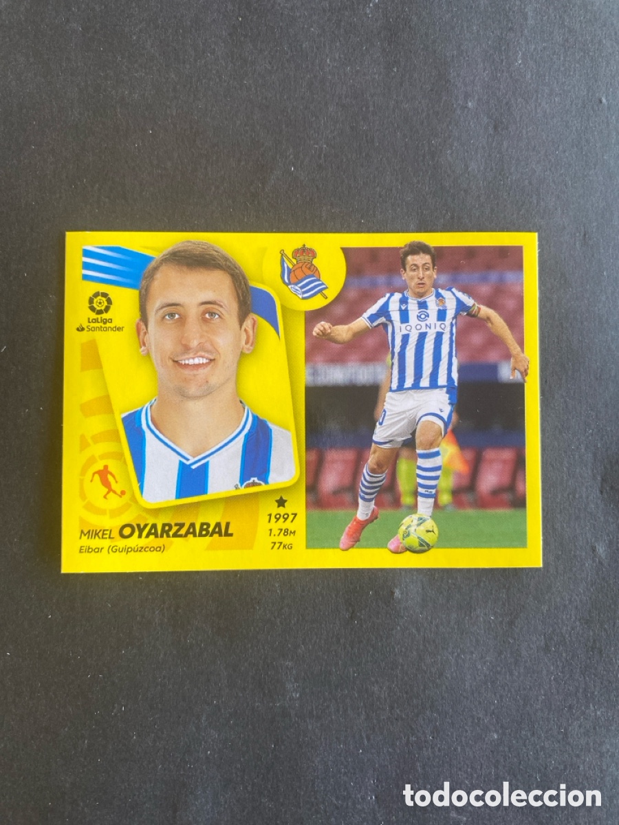 Cromos de Futebol: Cromo liga 21/22 R Sociedad N* 16
