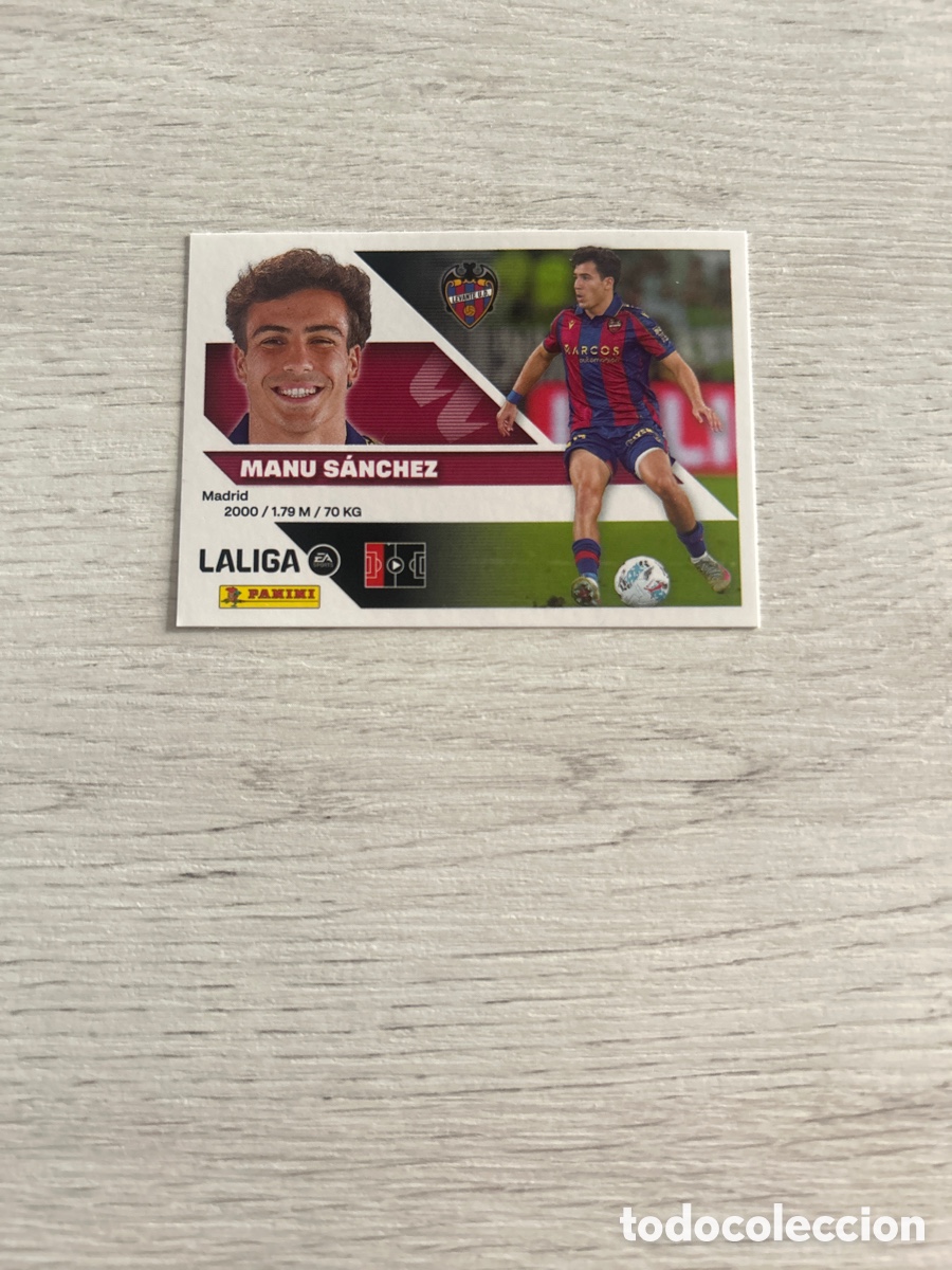 Cromos de Futebol: Manu S&aacute;nchez 9 Levante Liga Este 2026/27 26-27 Panini