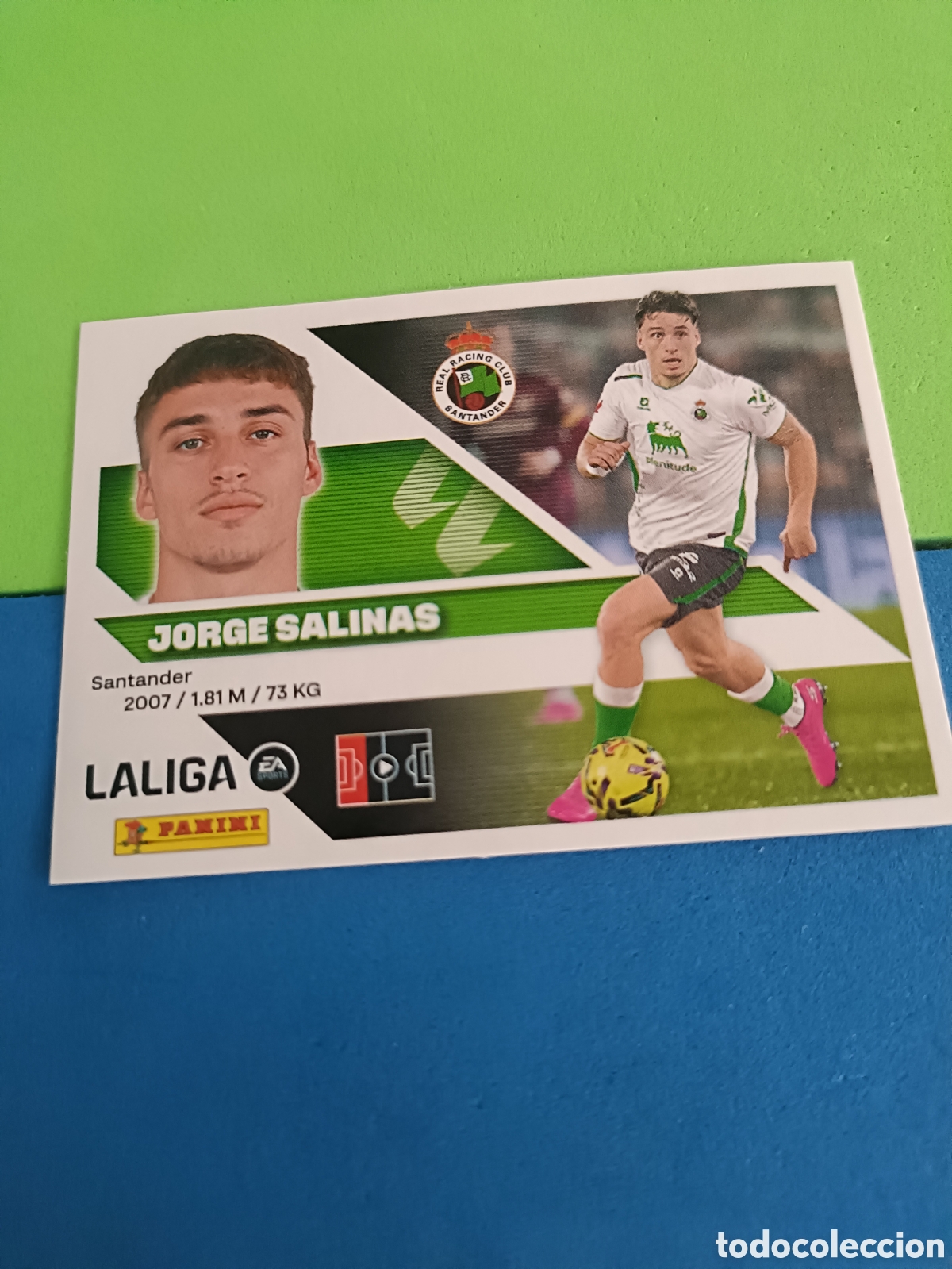 Cromos de Futebol: Panini cromos stickers Liga este 2026 2027 26 27 - Racing Santander 10 Jorge Salinas
