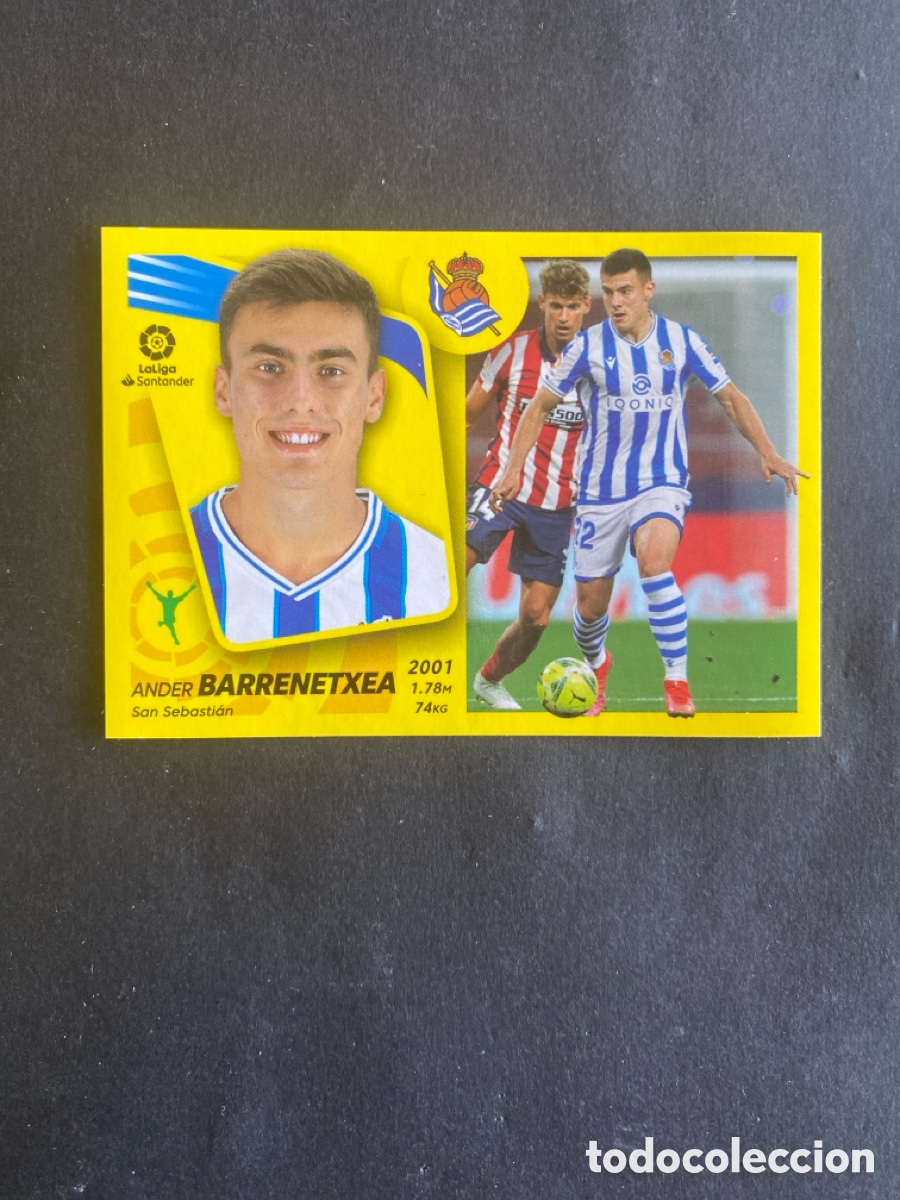 Cromos de f&uacute;tbol: Cromo liga 21/22 R Sociedad N* 17