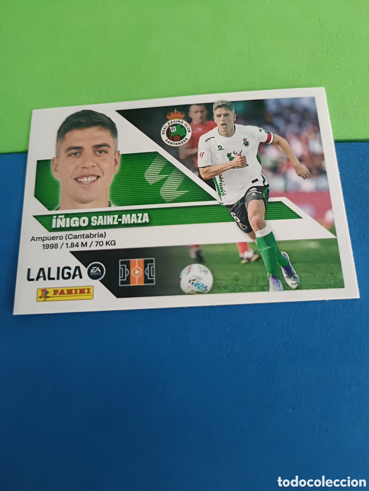 Cromos de f&uacute;tbol: Panini cromos stickers Liga este 2026 2027 26 27 - Racing Santander 13 I&ntilde;igo