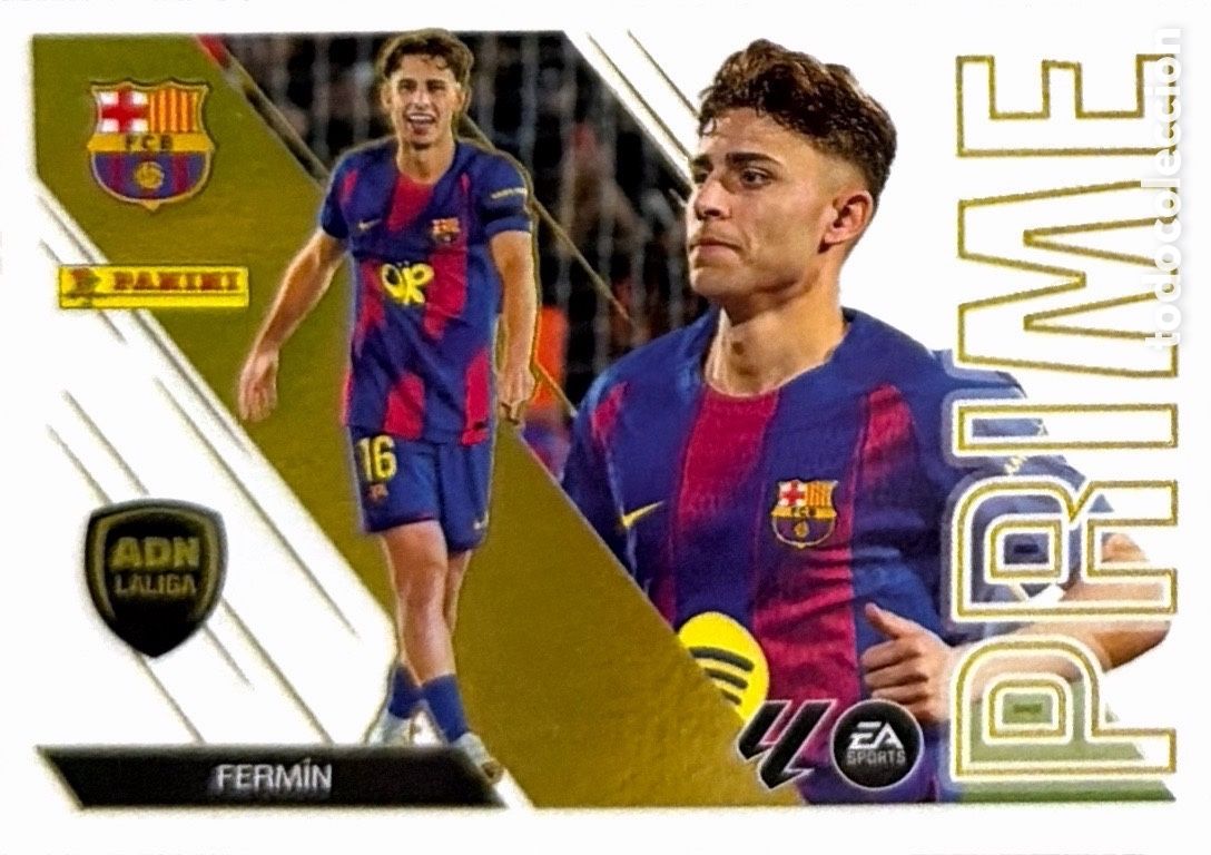 Cromos de f&uacute;tbol: 4.- Ferm&iacute;n -ADN PRIME- (BARCELONA) - COLECCIONES ESTE 2026/27 (PANINI)