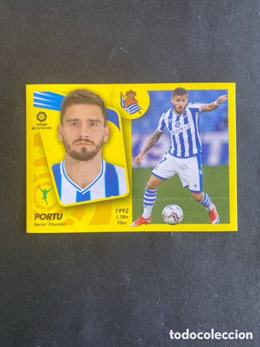 Cromos de f&uacute;tbol: Cromo liga 21/22 R Sociedad N* 18