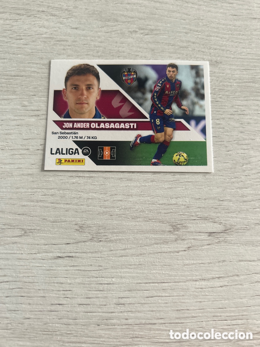 Cromos de f&uacute;tbol: Olasagasti 12 Levante Liga Este 2026/27 26-27 Panini