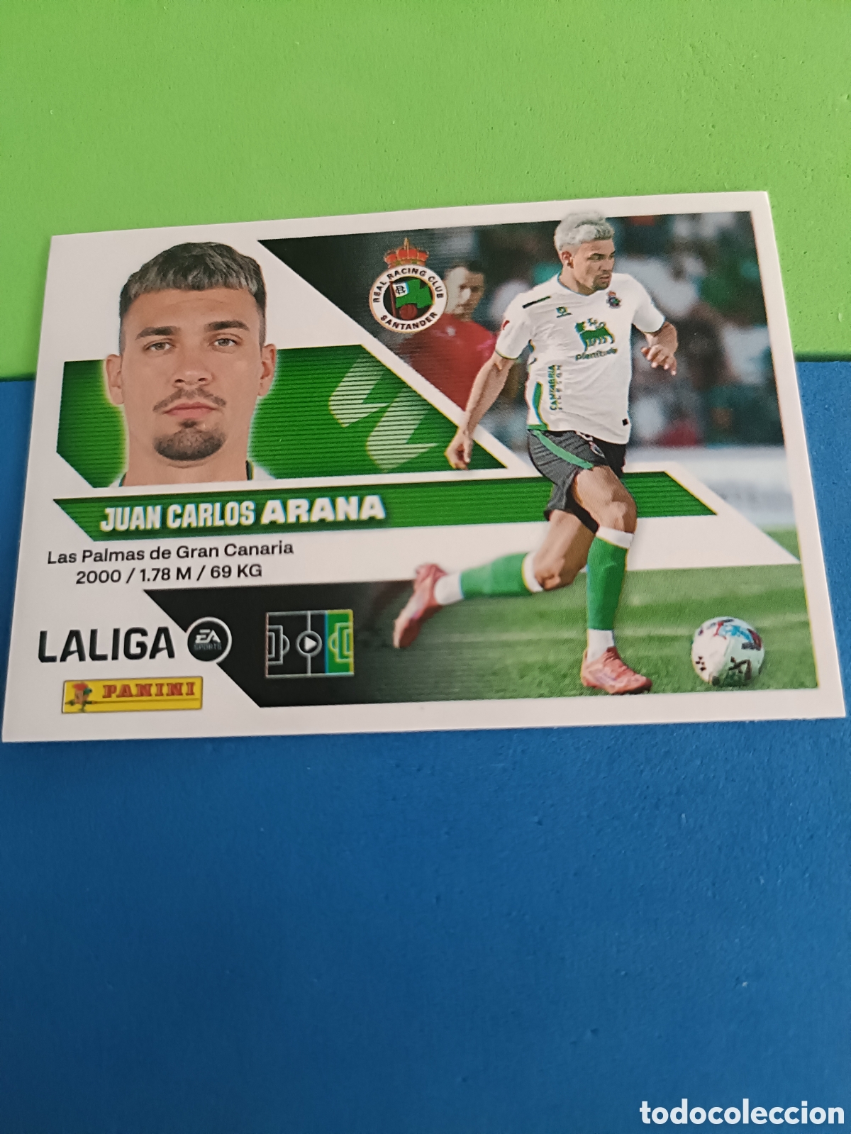 Cromos de f&uacute;tbol: Panini cromos stickers Liga este 2026 2027 26 27 - Racing Santander 19 Arana