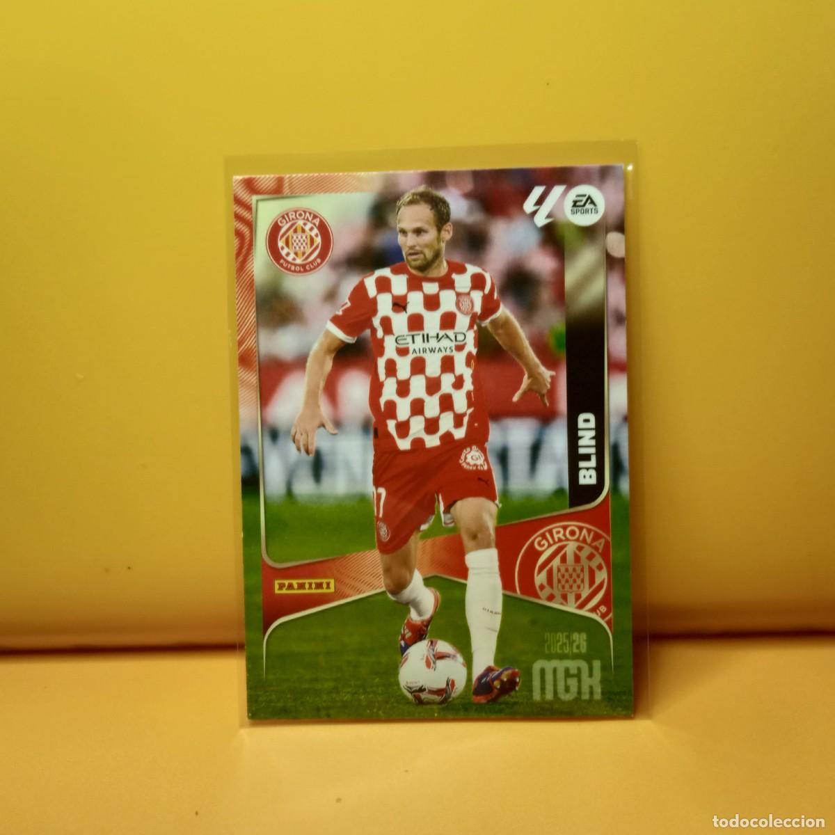 Cromos de f&uacute;tbol: MEGACRACKS 2025 2026 25 26 GIRONA F.C BLIND 187