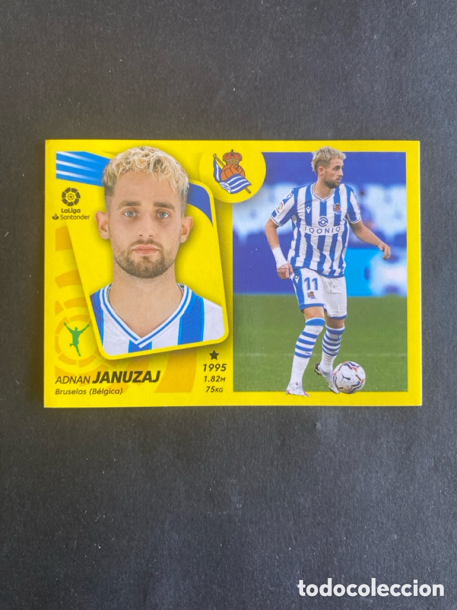 Cromos de f&uacute;tbol: Cromo liga 21/22 R Sociedad N* 19A