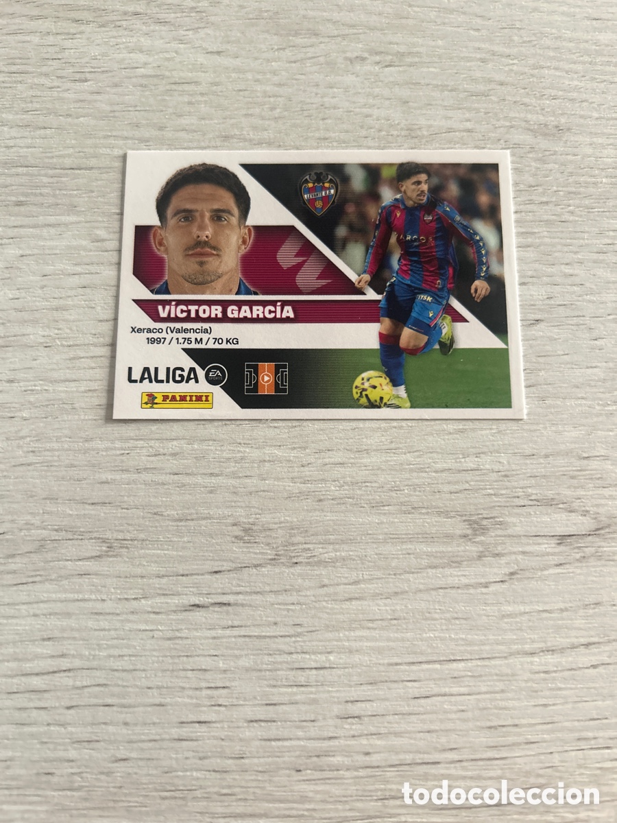 Cromos de f&uacute;tbol: V&iacute;ctor Garc&iacute;a 14A 14 A Levante Liga Este 2026/27 26-27 Panini